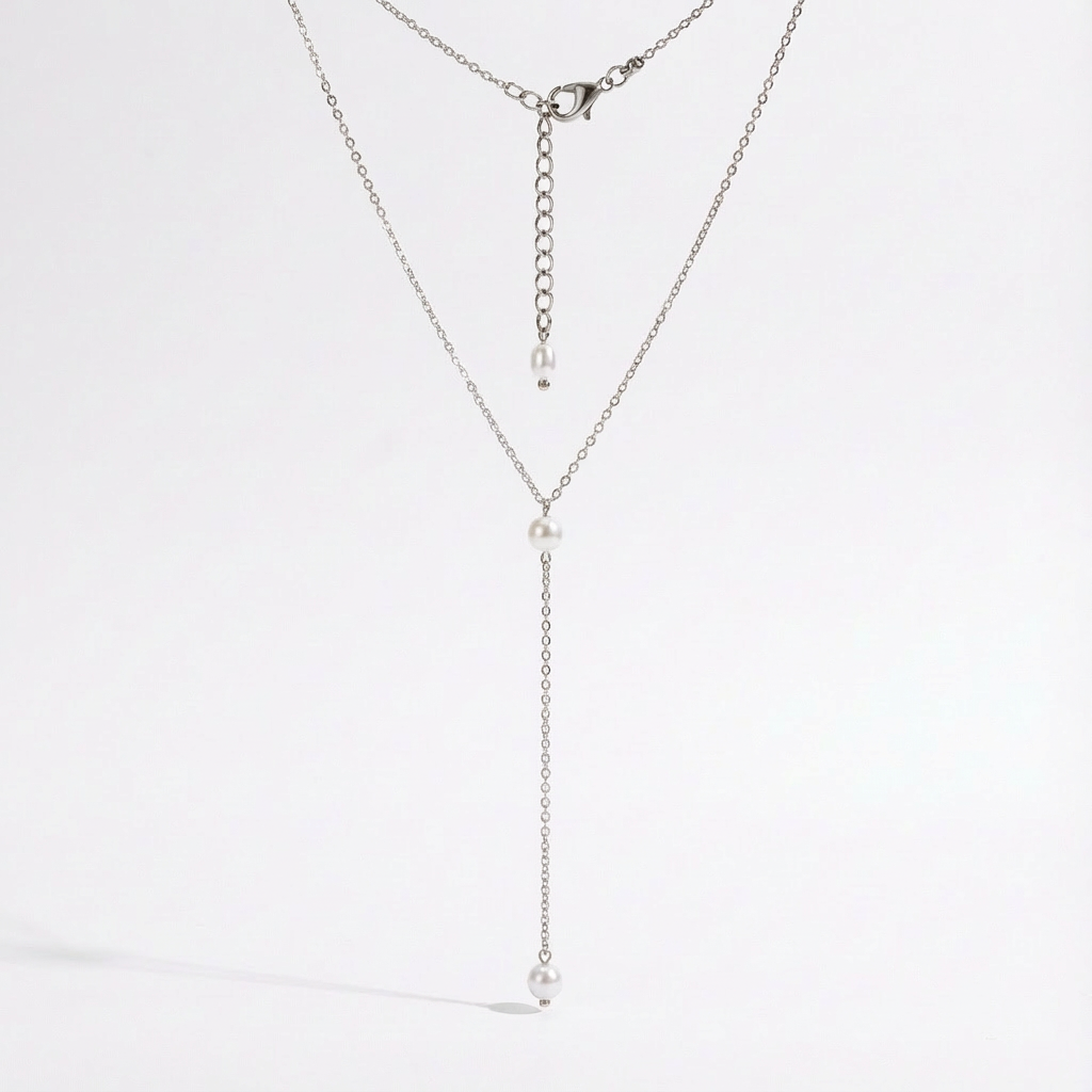 Charlotte Y-Shape Pearl Necklace