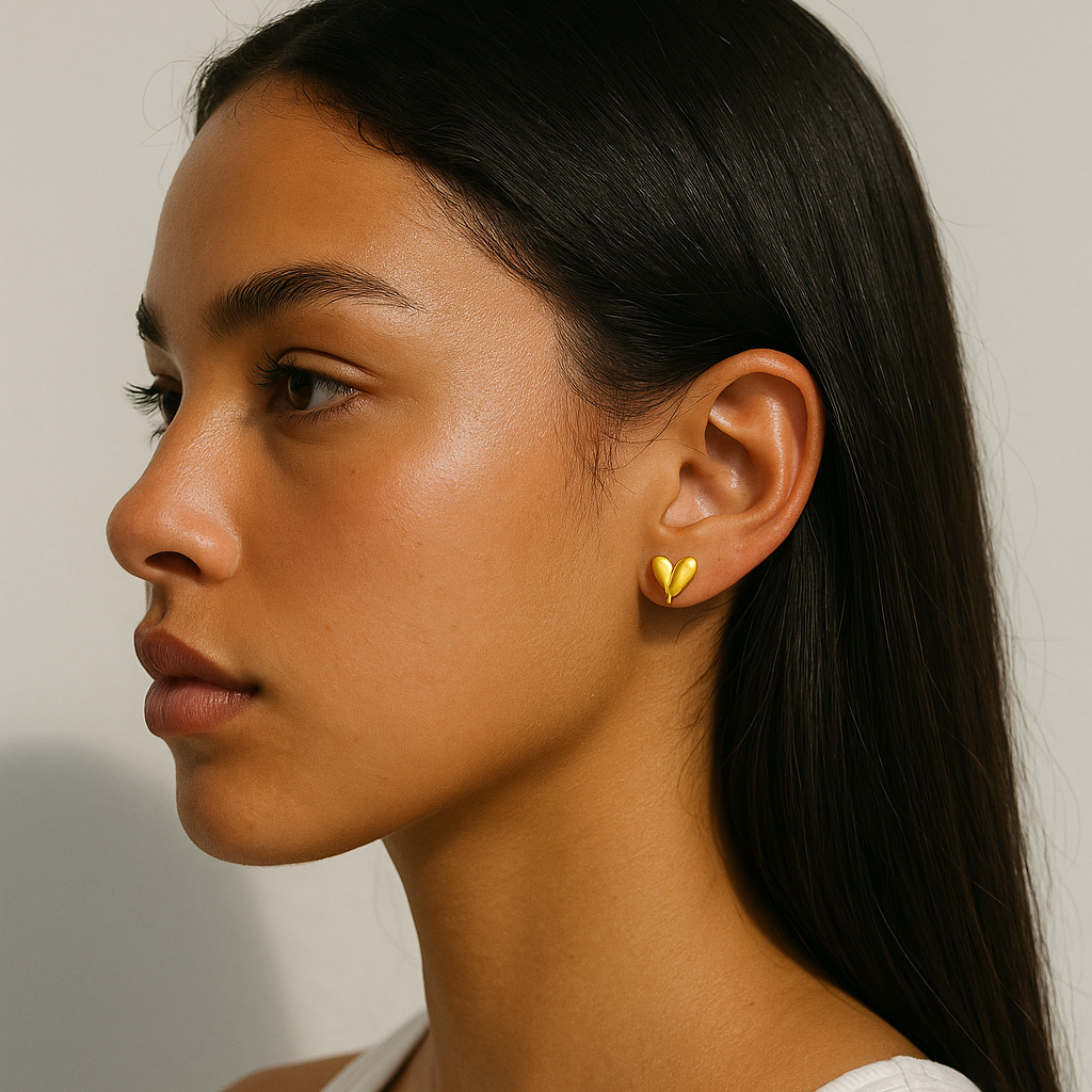 Statement Heart Earrings