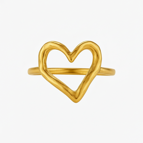 Annmarie Openwork Heart Ring