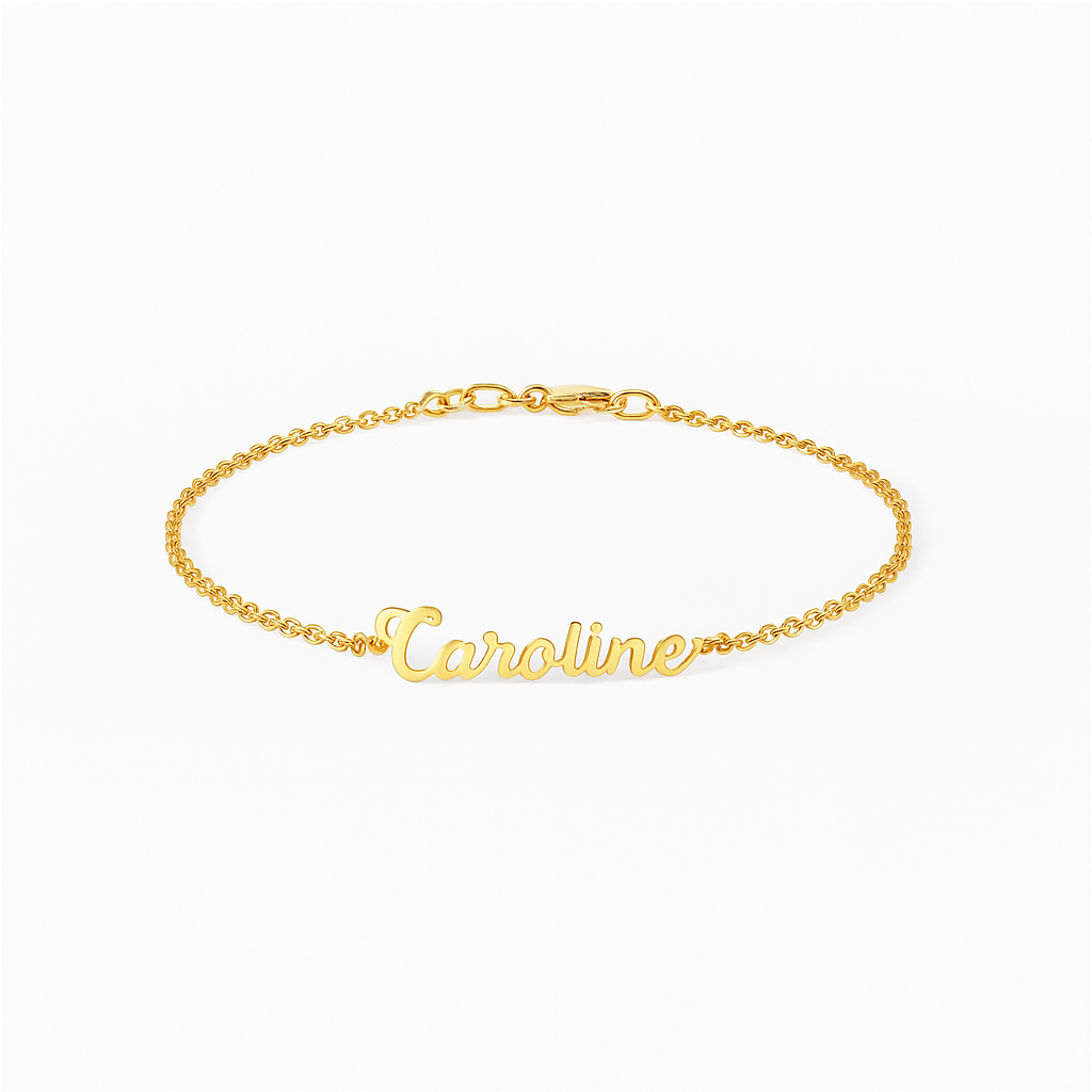 Personalized Name Cuban Chain Bracelet