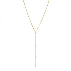 Y-Shaped Long Necklace