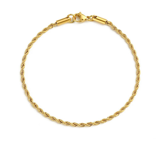 Chunky Twist Rope Bracelet