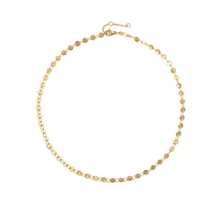 Sequin Disc Choker Necklace