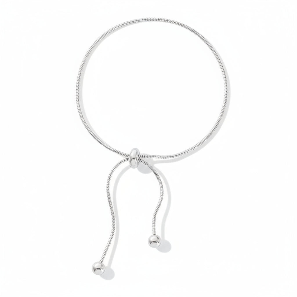 Round Snake Chain Ball Bracelet