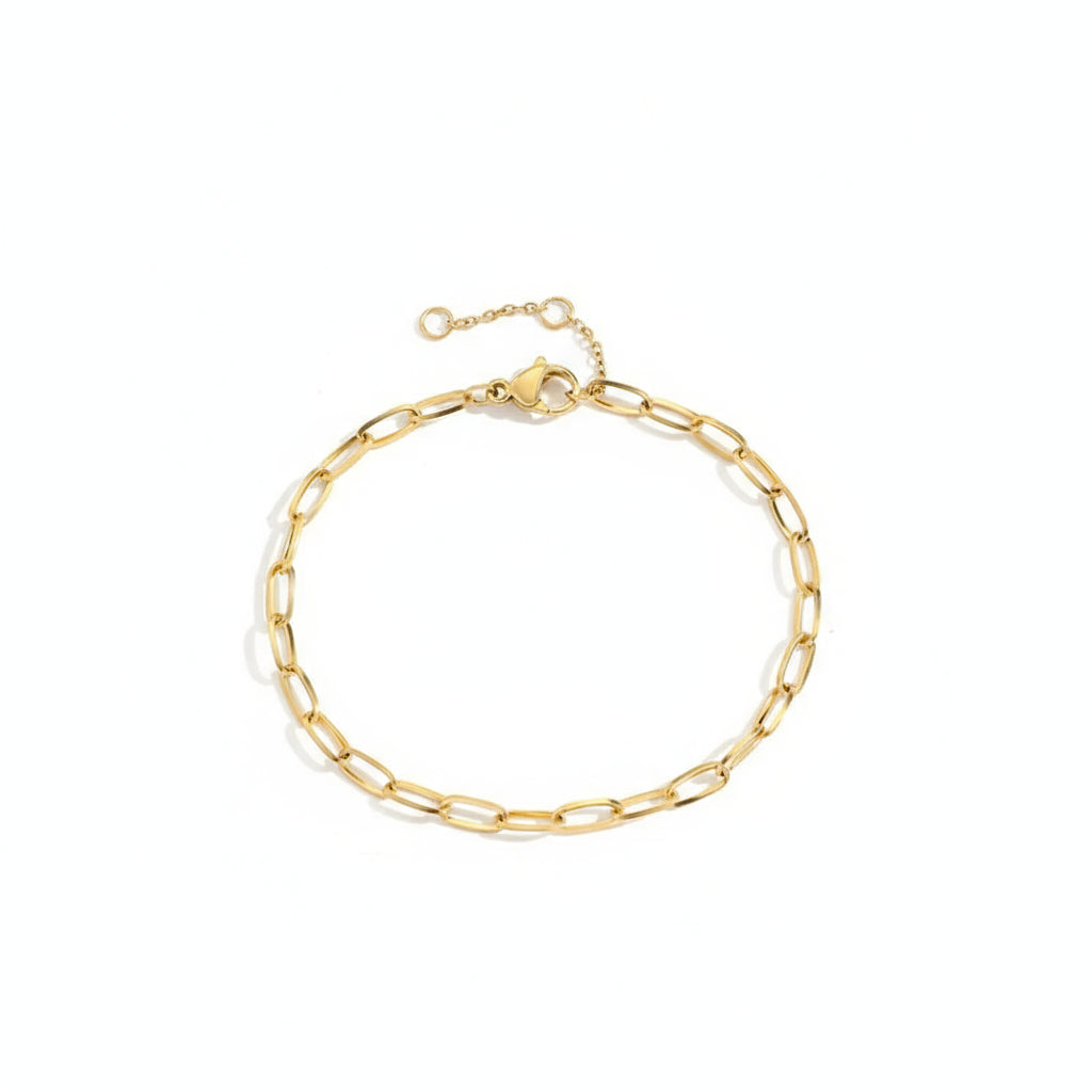 Minimalist Paperclip Bracelet