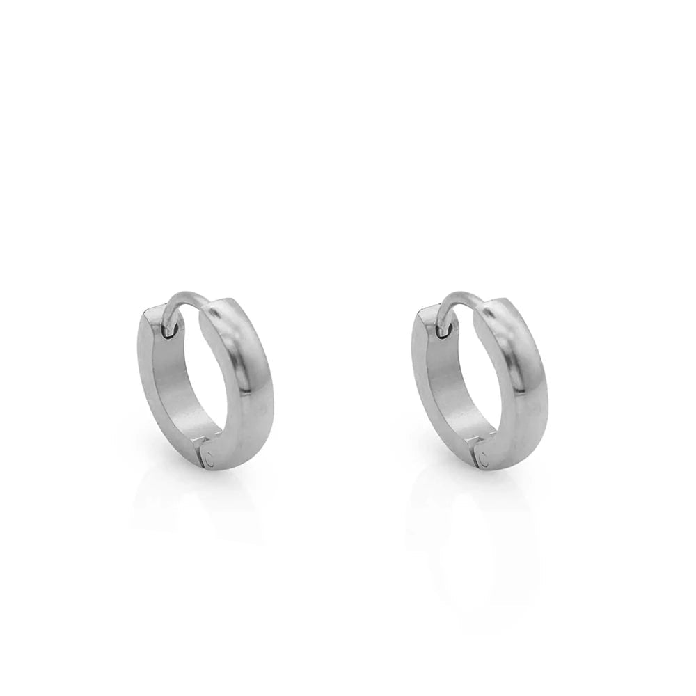 Minimalist Hoop Huggie Earrings