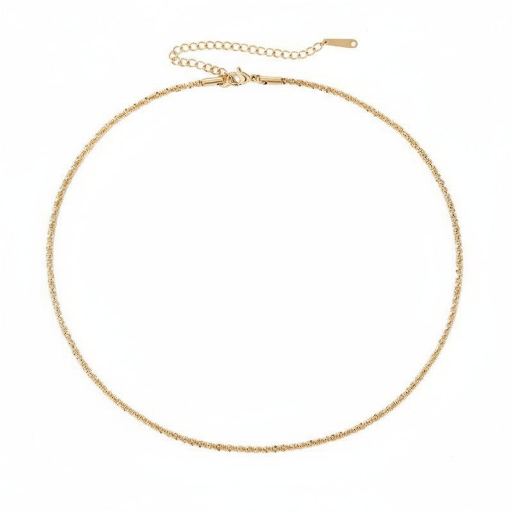 Sparkling Star Link Necklace