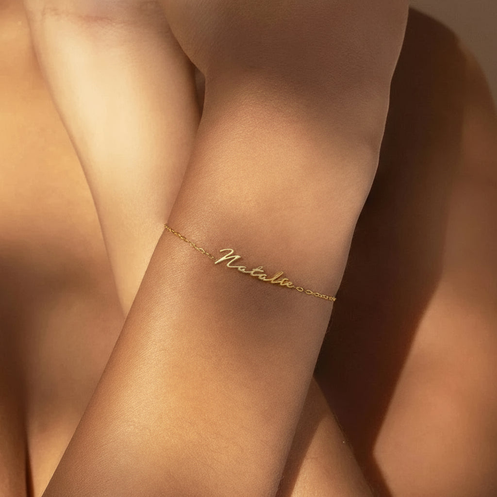 Personalized Name Minimalist Bracelet