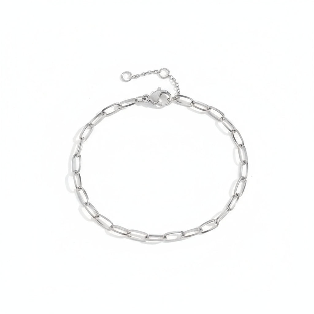 Minimalist Paperclip Bracelet