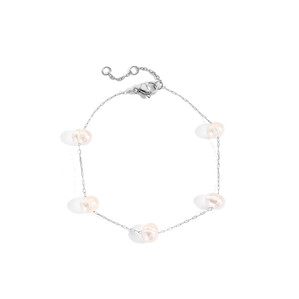 Freshwater Pearl Tassel Bracelet