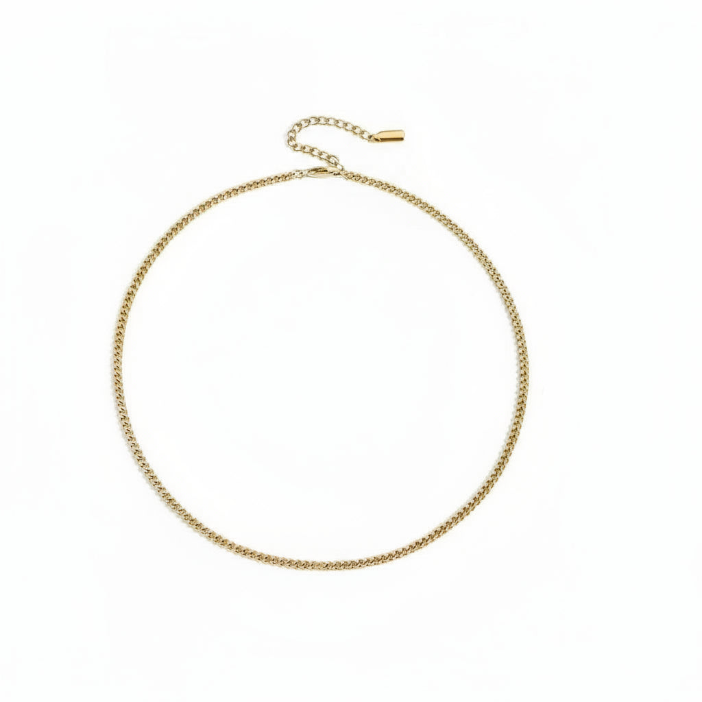 Short Cuban Chain Necklace