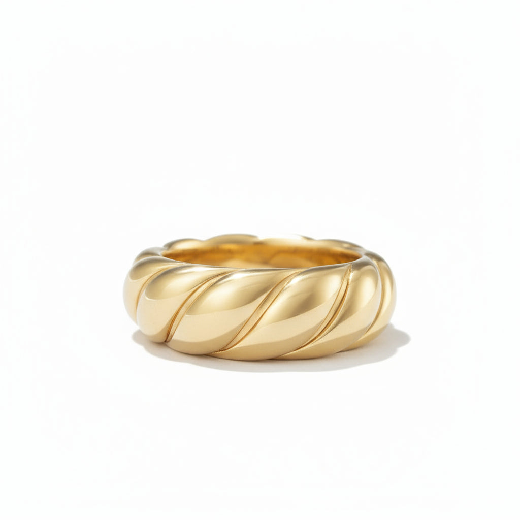 Chunky Croissant Ring