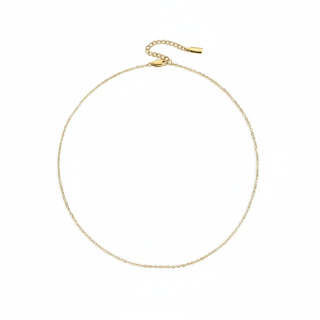 Classic Fine Link Necklace