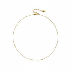 Classic Fine Link Necklace