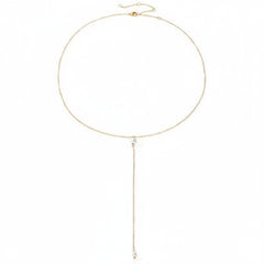 Long Pearl Necklace