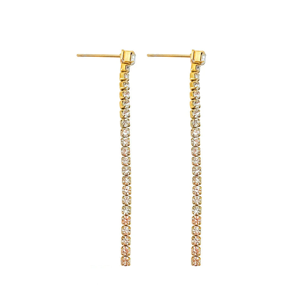 Alessia Tennis Chain Earrings