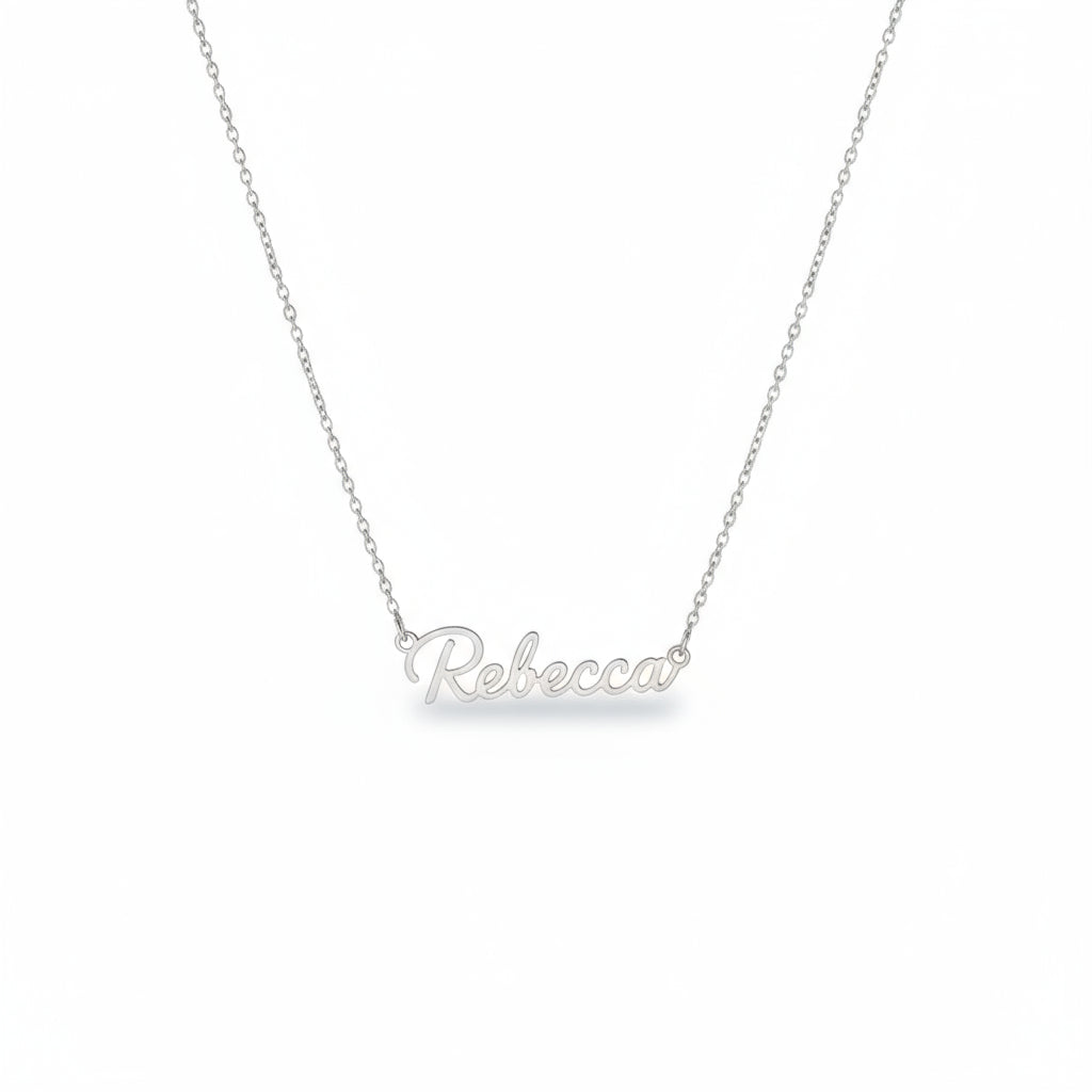 Personalized Classic Italic Necklace