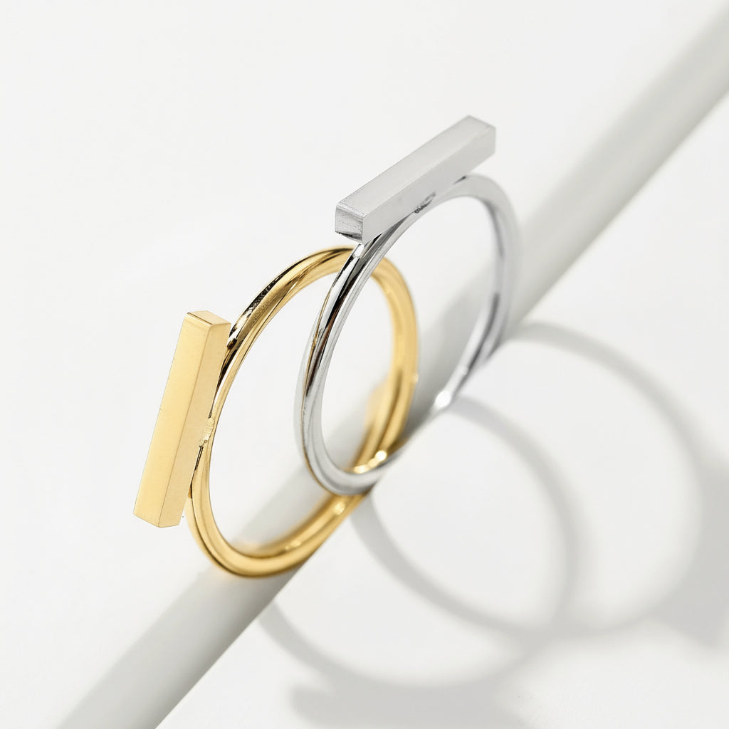 Minimalist Rectangle Ring
