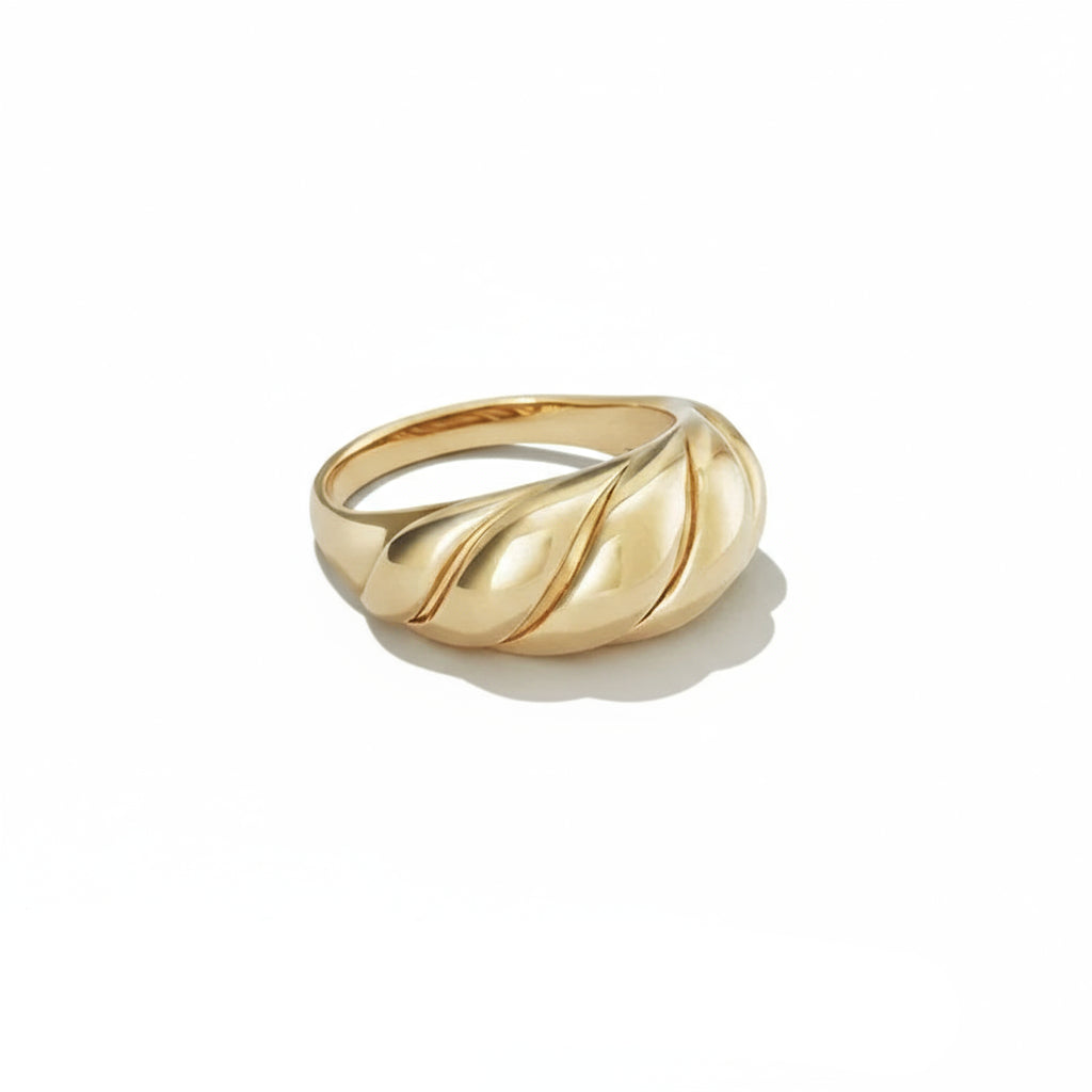 Chunky Croissant Ring