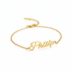 Personalized Name Minimalist Bracelet