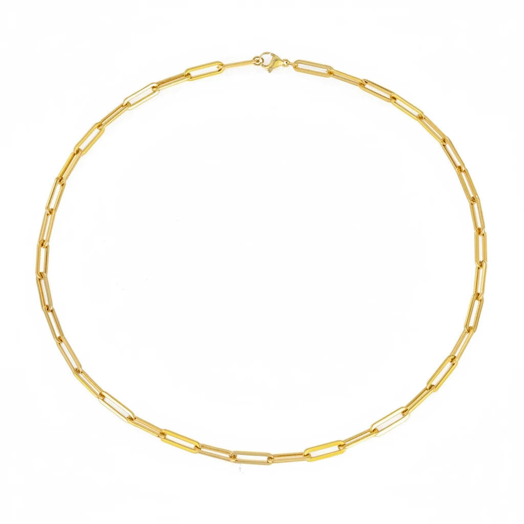 Alix Paperclip Chain Necklace