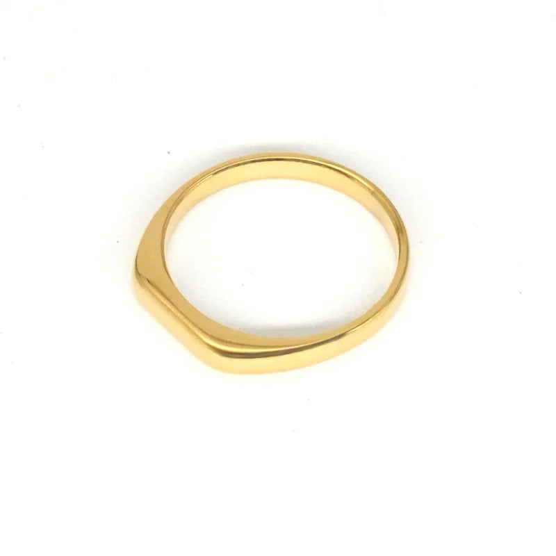 Classic Horizontal Strip Ring
