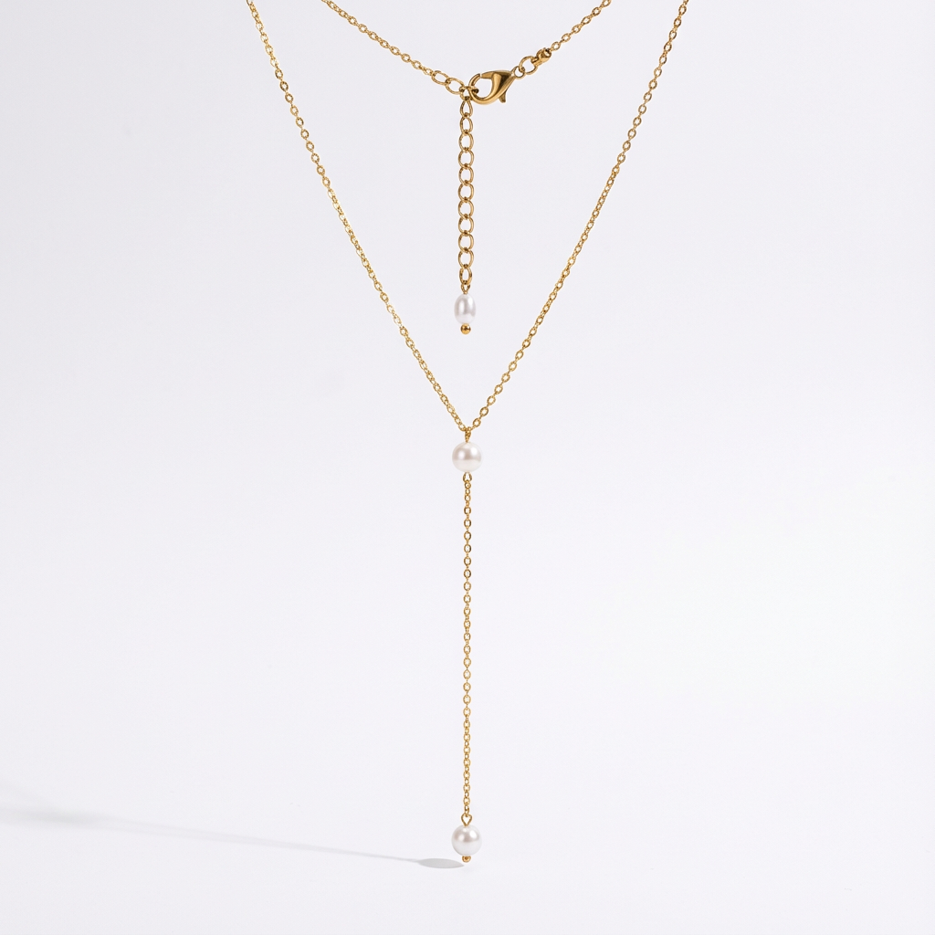 Charlotte Y-Shape Pearl Necklace