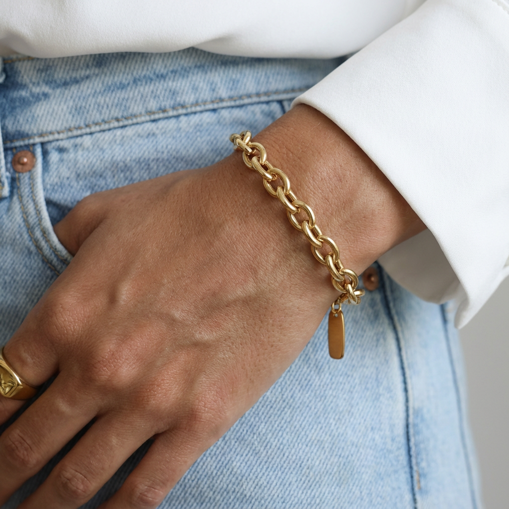 Valentina Minimalist Charm Bracelet