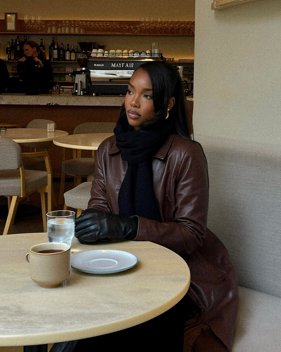 Cora Chunky Twist Hoop Earrings