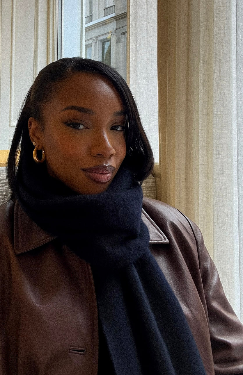 Cora Chunky Twist Hoop Earrings