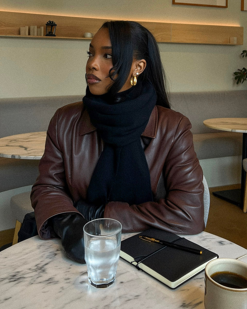 Cora Chunky Twist Hoop Earrings